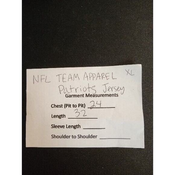 New England Patriots Men's XL Navy/Grey Jersey NFL Team Apparel Large Spell-out - Picture 7 of 7